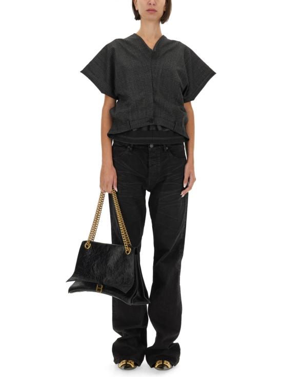  발렌시아가 반팔 티셔츠 808855 BLACK - BALENCIAGA