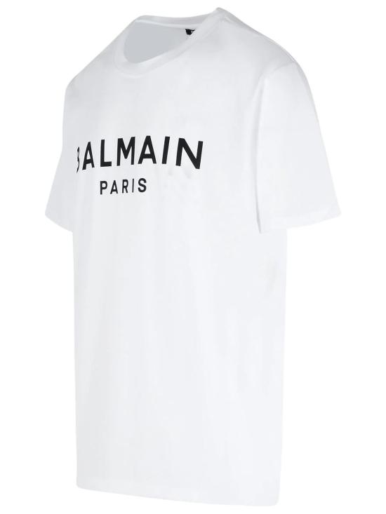  발망 반팔 티셔츠 EH1EG010BB73 WHITE - BALMAIN