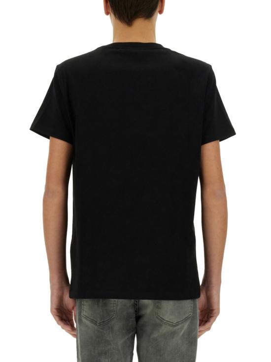  발망 반팔 티셔츠 EH1EF000BC91 BLACK - BALMAIN