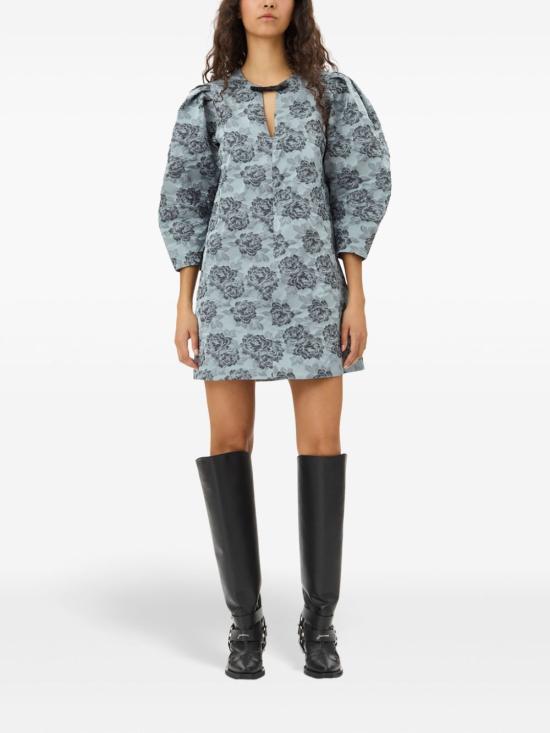 25SS 가니 숏 원피스 W0040 BABY BLUE - GANNI