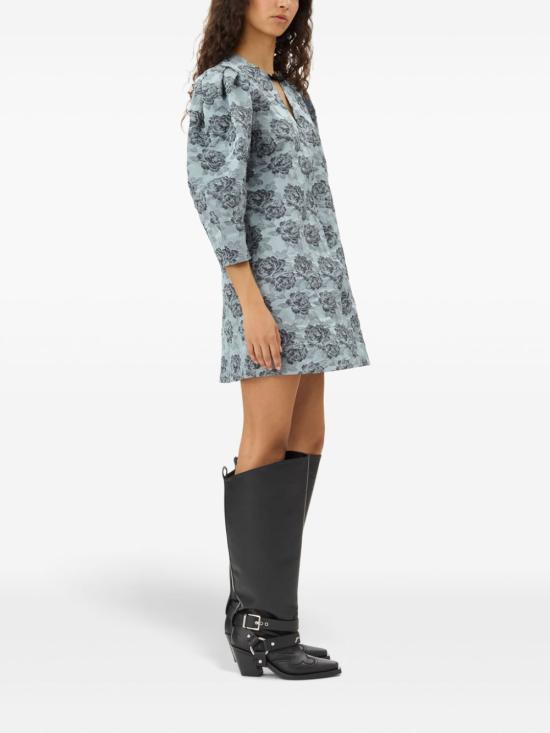 25SS 가니 숏 원피스 W0040 BABY BLUE - GANNI