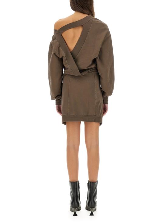 25SS 디 아티코 숏 원피스 250WCA00397 BROWN - THE ATTICO
