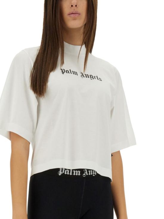 25SS 팜앤젤스 반팔 티셔츠 PWAA020 WHITE - PALM ANGELS