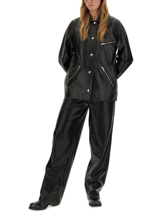 25SS 스탠드스튜디오 가죽 자켓 66383 BLACK - STAND