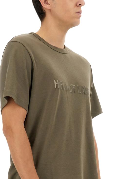 25SS 헬무트랭 반팔 티셔츠 O04HM599 BEIGE - HELMUT LANG