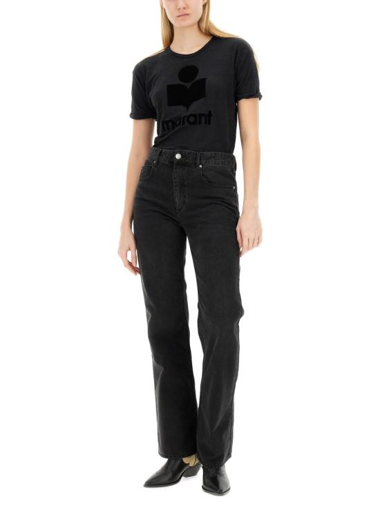 25SS 이자벨마랑에뚜왈 반팔 티셔츠 TS0004FA BLACK - ISABEL MARANT ETOILE