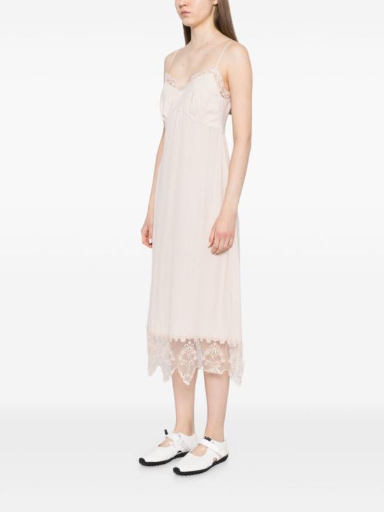  시몬로샤 미디 원피스 7210 0514 NUDE Beige - SIMONE ROCHA