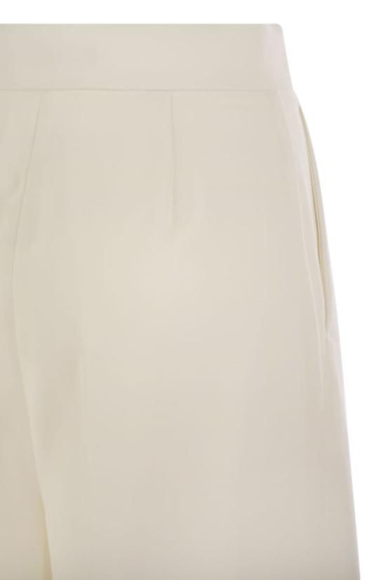 25SS 막스마라 스트레이트 팬츠 2511131011600001 WHITE - MAX MARA