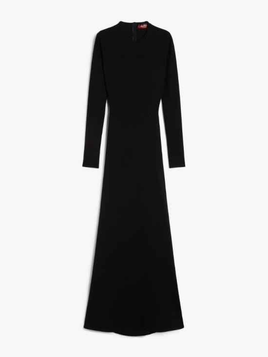 25SS 막스마라 스튜디오 롱 원피스 2516321013600001 BLACK