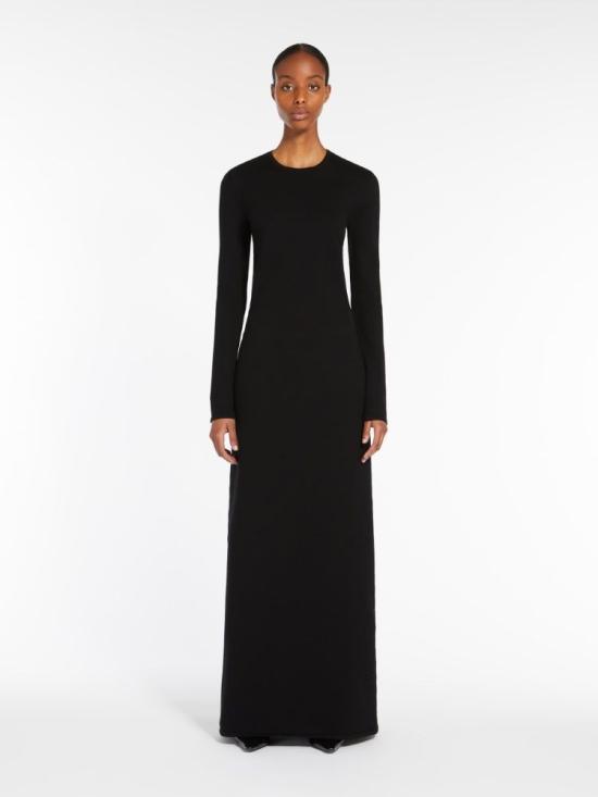 25SS 막스마라 스튜디오 롱 원피스 2516321013600001 BLACK - MAX MARA STUDIO