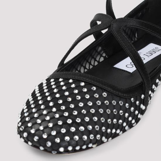 25SS 지미추 플랫 슈즈 ASTORIAFLATQHS BLACK - JIMMY CHOO