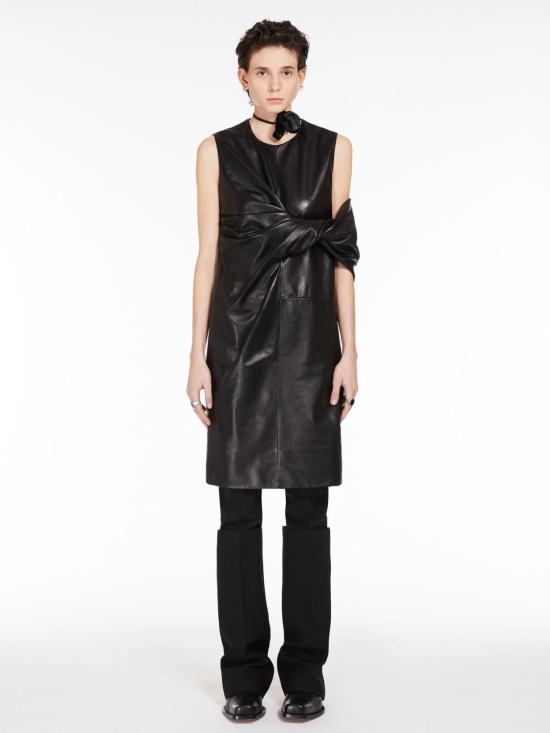  막스마라 스포츠막스 미디 원피스 2412221092600 003 BLACK - MAX MARA SPORTMAX FASHION