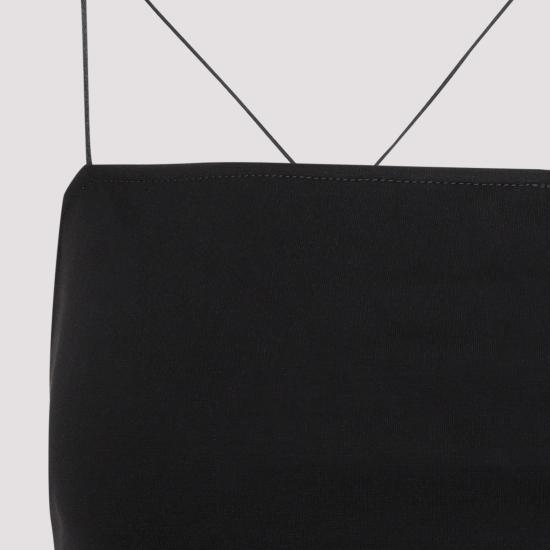  디 아티코 숏 원피스 236WCA233RY02F 100 BLACK - THE ATTICO