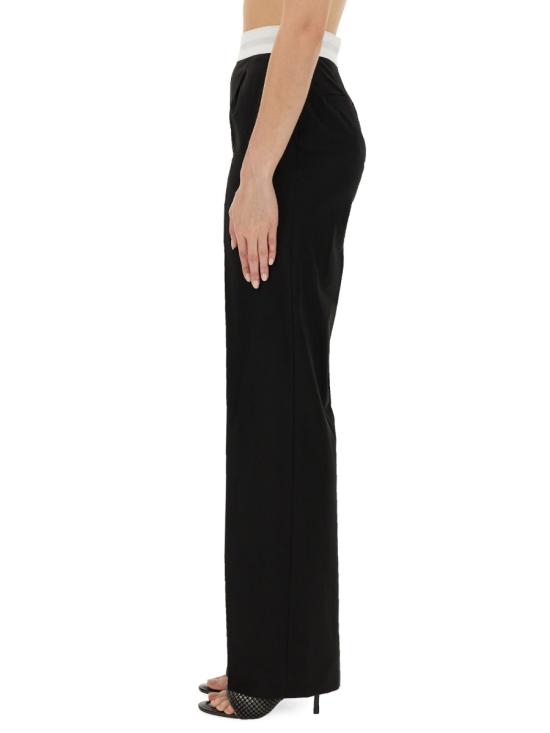 25SS 알렉산더 왕 스트레이트 팬츠 1WC3244748 001 BLACK - ALEXANDER WANG