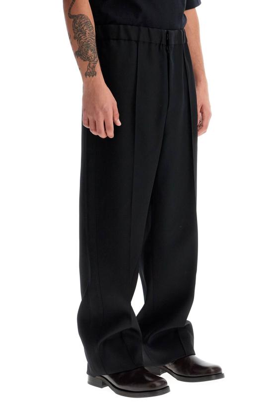  질샌더 스트레이트 팬츠 J21KA0234J40002 001 BLACK - JIL SANDER