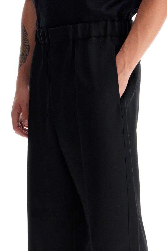  질샌더 스트레이트 팬츠 J21KA0234J40002 001 BLACK - JIL SANDER