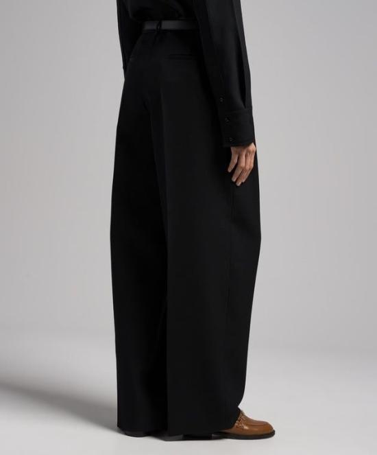  질샌더 스트레이트 팬츠 J02KA0152J40002 001 BLACK - JIL SANDER