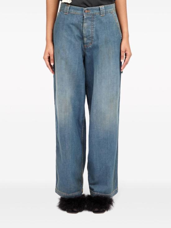  마르지엘라 스트레이트 팬츠 S51LA0171S30876 961 BLUE - MAISON MARGIELA