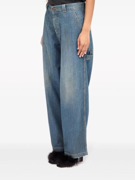  마르지엘라 스트레이트 팬츠 S51LA0171S30876 961 BLUE - MAISON MARGIELA