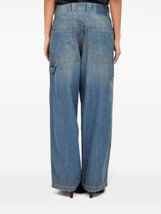  마르지엘라 스트레이트 팬츠 S51LA0171S30876 961 BLUE - MAISON MARGIELA