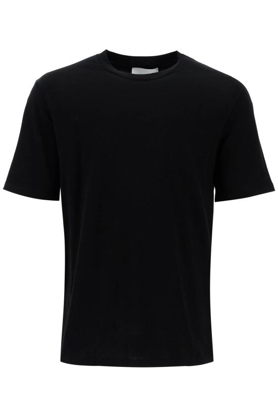  질샌더 반팔 티셔츠 J22GC0189J46219 001 BLACK