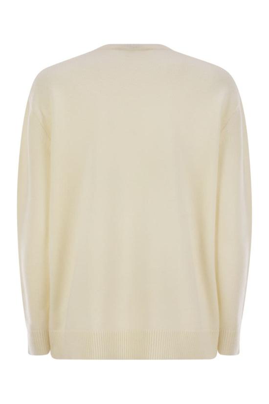  막스마라 플라타 스웨터 2421366222600 044 WHITE - MAX MARA