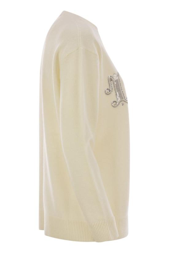  막스마라 플라타 스웨터 2421366222600 044 WHITE - MAX MARA