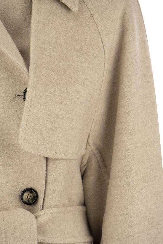  막스마라 팔콘 트렌치 코트  2310160335600 012 WHITE - MAX MARA