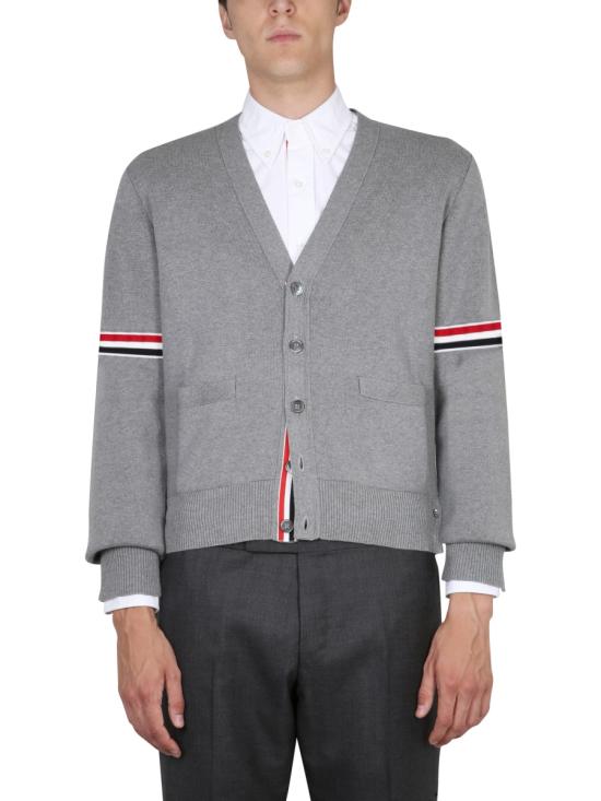 25SS 톰브라운 가디건 MKC310AY3007055 LIGHT GREY - THOM BROWNE
