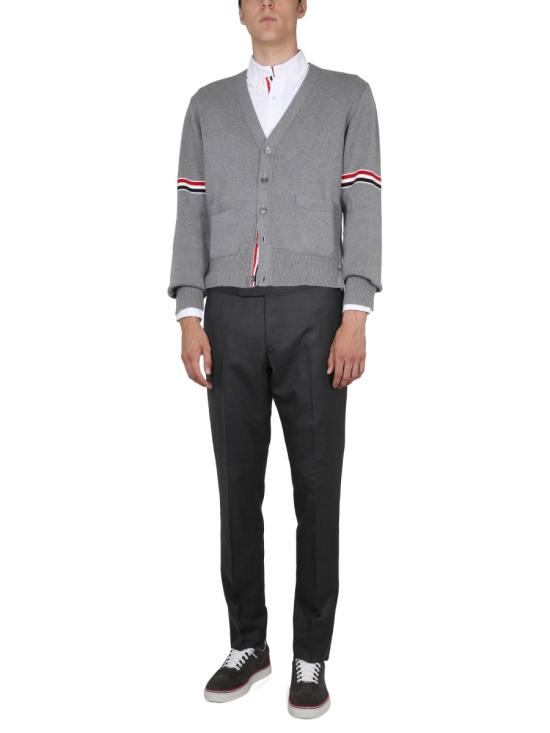 25SS 톰브라운 가디건 MKC310AY3007055 LIGHT GREY - THOM BROWNE