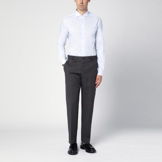 24FW 싸쿠스 긴팔 셔츠 WF520ML11807 004 BLUE - XACUS