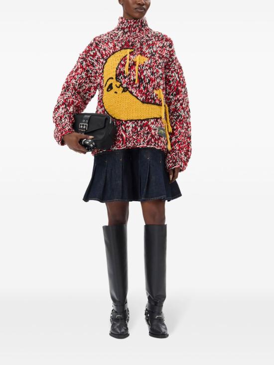 25SS 가니 토트백 A6370099 BLACK - GANNI