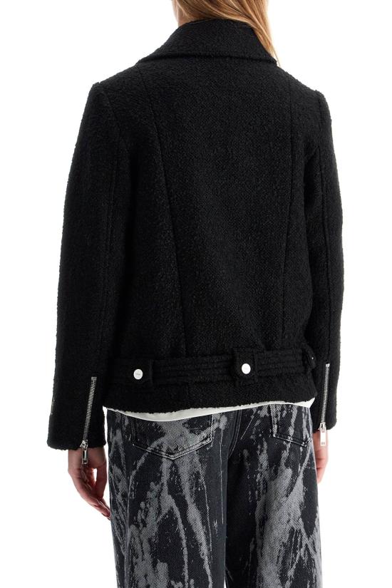 25SS 가니 바이커 자켓 W0026099 BLACK - GANNI