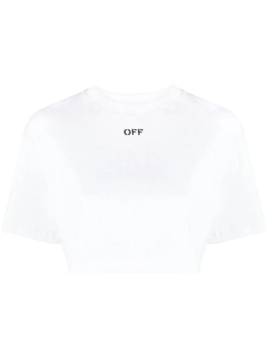 25SS 오프화이트 반팔 티셔츠 OWAA081C99JER004 0110 WHITE