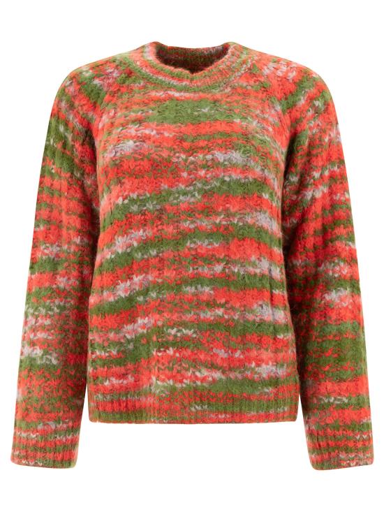 24FW 보디 스웨터 WRF24KT011MULTI GREEN