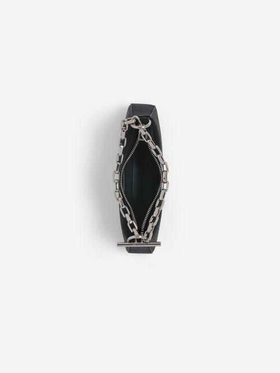 25SS 알렉산더 맥퀸 클러치/파우치 8135531VDGB BLCKSILVER - ALEXANDER MCQUEEN