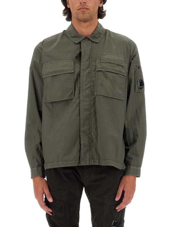 24FW 씨피 컴퍼니 긴팔 셔츠 17CMOS135A GREEN - C.P. COMPANY