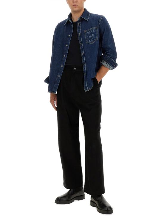 24FW 모스키노 긴팔 셔츠 02055222 DENIM - MOSCHINO