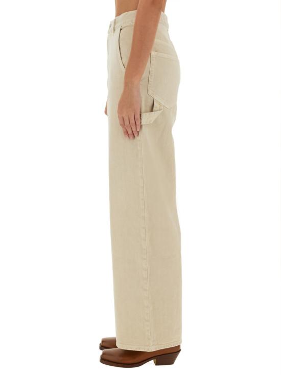 24FW 이자벨마랑에뚜왈 스트레이트 팬츠 PA0396FA POWDER - ISABEL MARANT ETOILE