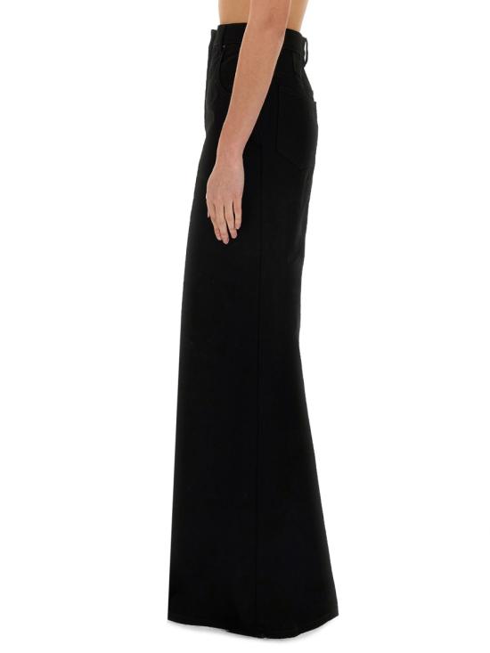  니나리찌 스트레이트 팬츠 24ADPA023CO1083 BLACK - NINA RICCI