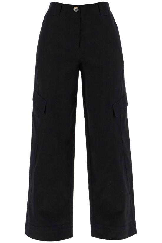  가니 스트레이트 팬츠 F9612 BLACK