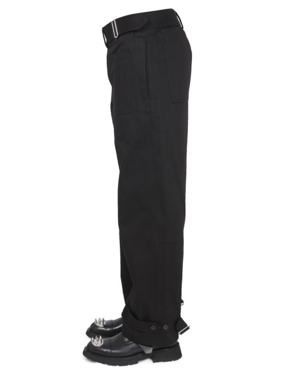  알렉산더 맥퀸 스트레이트 팬츠 711229 BLACK - ALEXANDER MCQUEEN