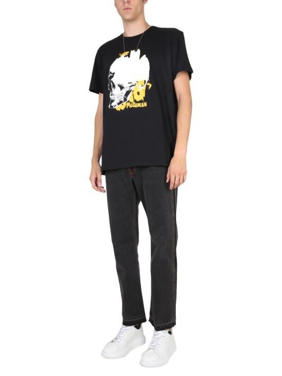  알렉산더 맥퀸 스트레이트 팬츠 677775 BLACK - ALEXANDER MCQUEEN