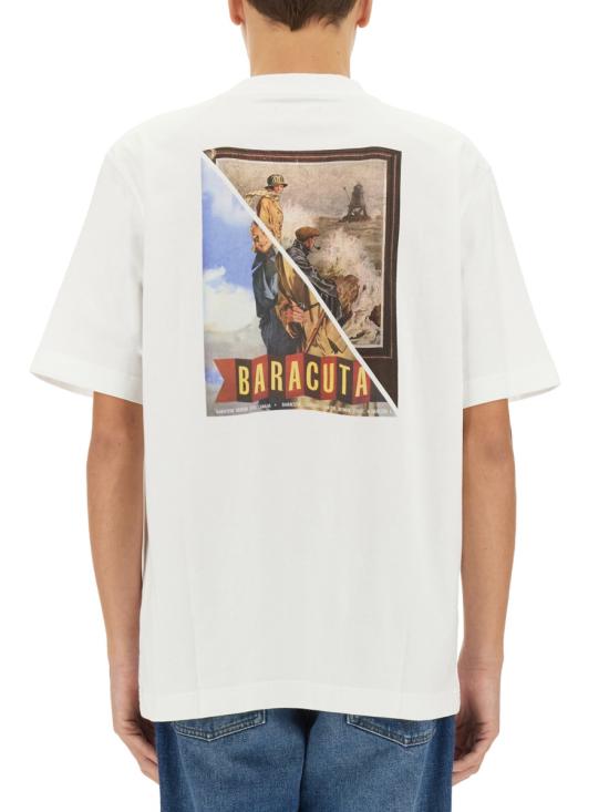  바라쿠타 반팔 티셔츠 BRTEE0018 WHITE - BARACUTA
