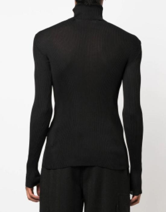  오프화이트 터틀넥 OMHF041F22KNI0011010 BLACK - OFF WHITE