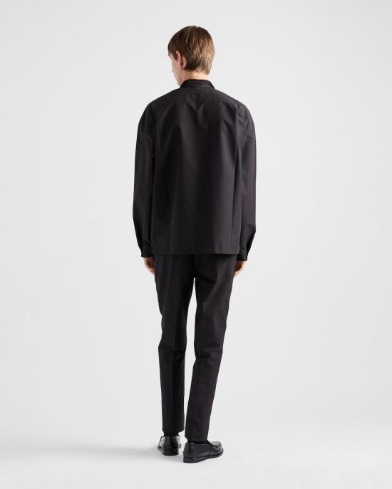 25SS 프라다 긴팔 셔츠 SC80216A6 BLACK - PRADA