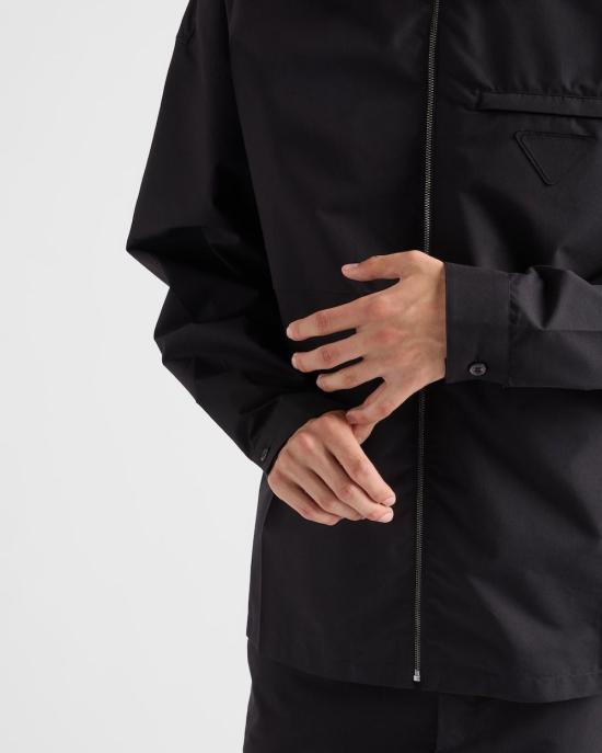 25SS 프라다 긴팔 셔츠 SC80216A6 BLACK - PRADA