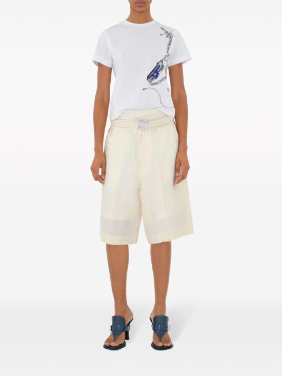  버버리 반팔 티셔츠 8088215B7647 KNIGHT IP PATTERN - BURBERRY