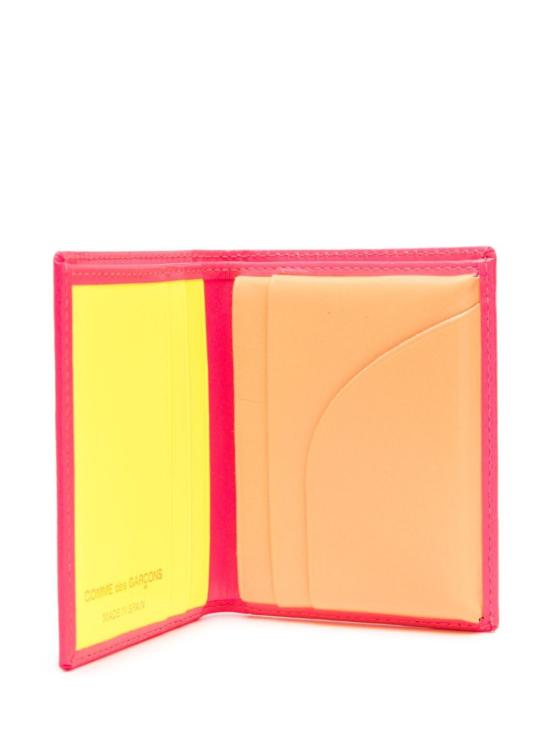 24FW 꼼데가르송 반지갑 SA0641SF PINK YELOW Pink - COMME DES GARCONS