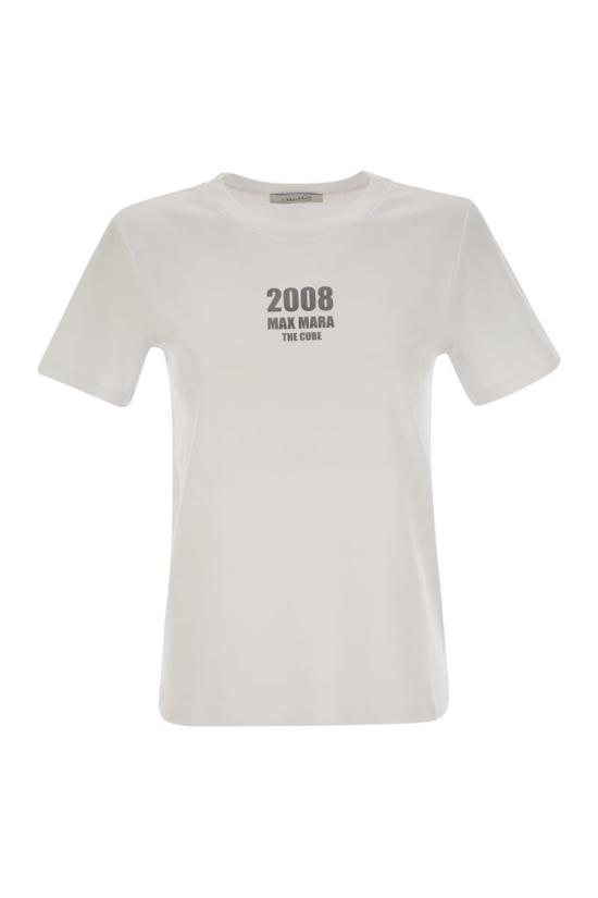 25SS 에스막스마라 반팔 티셔츠 2519971011600 001 WHITE